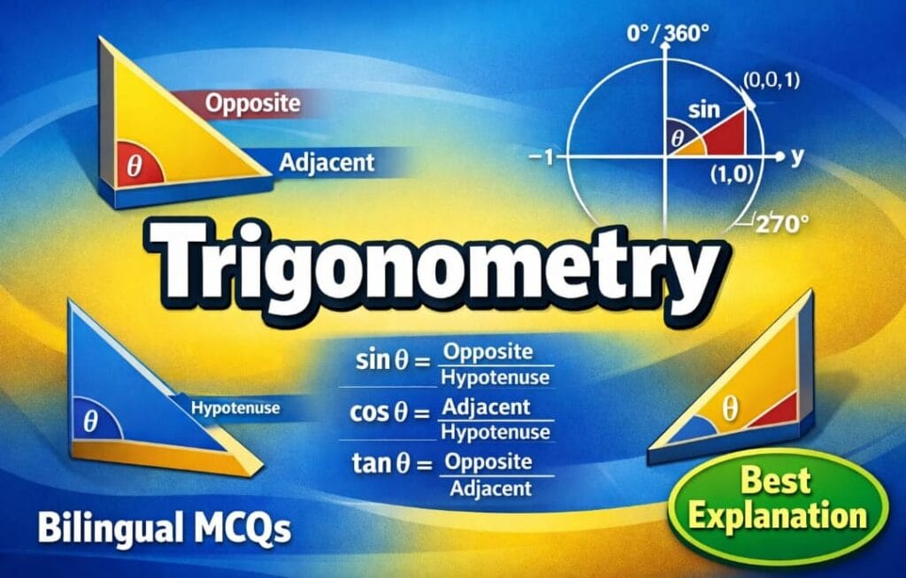 Trigonometry (త్రికోణమితి)