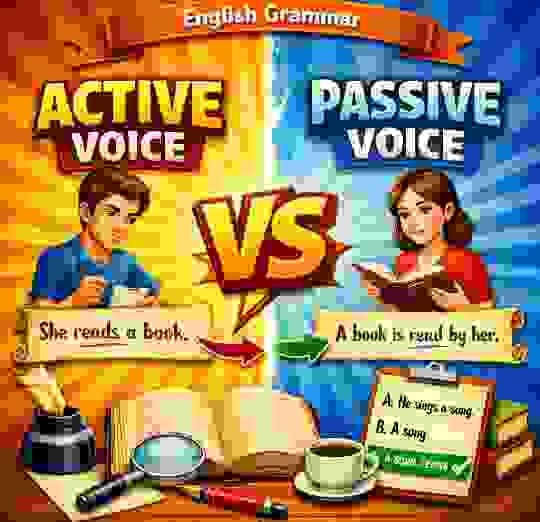 Active voice & Passive voice