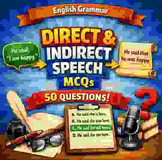 DIRECT & INDIRECT SPEECH